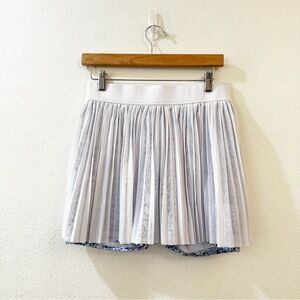 Terez Women's Tennis Pull On Elastic Waist High Rise Pleated Skort Size M